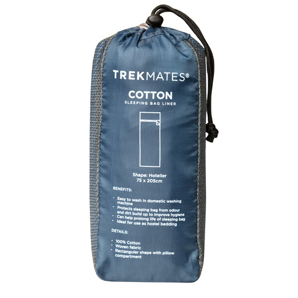 Cotton Sleeping Bag Liner Hotelier